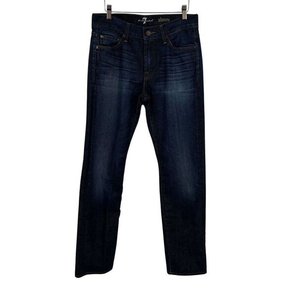 7 For All Mankind Denim - 7 For All Mankind Slimmy Straight Leg Jeans Size 30
